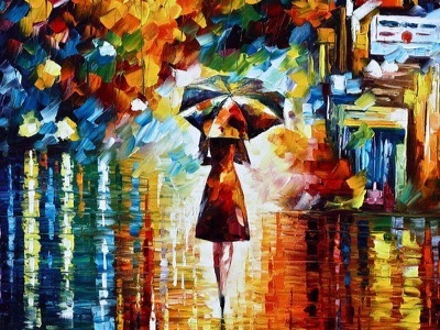 rain princess painting